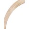 Ekena Millwork 5 1/2"W x 20"D x 28"H Thorton Smooth Knee Brace, Douglas Fir BRC06X20X28THR00SDF - alternate 3